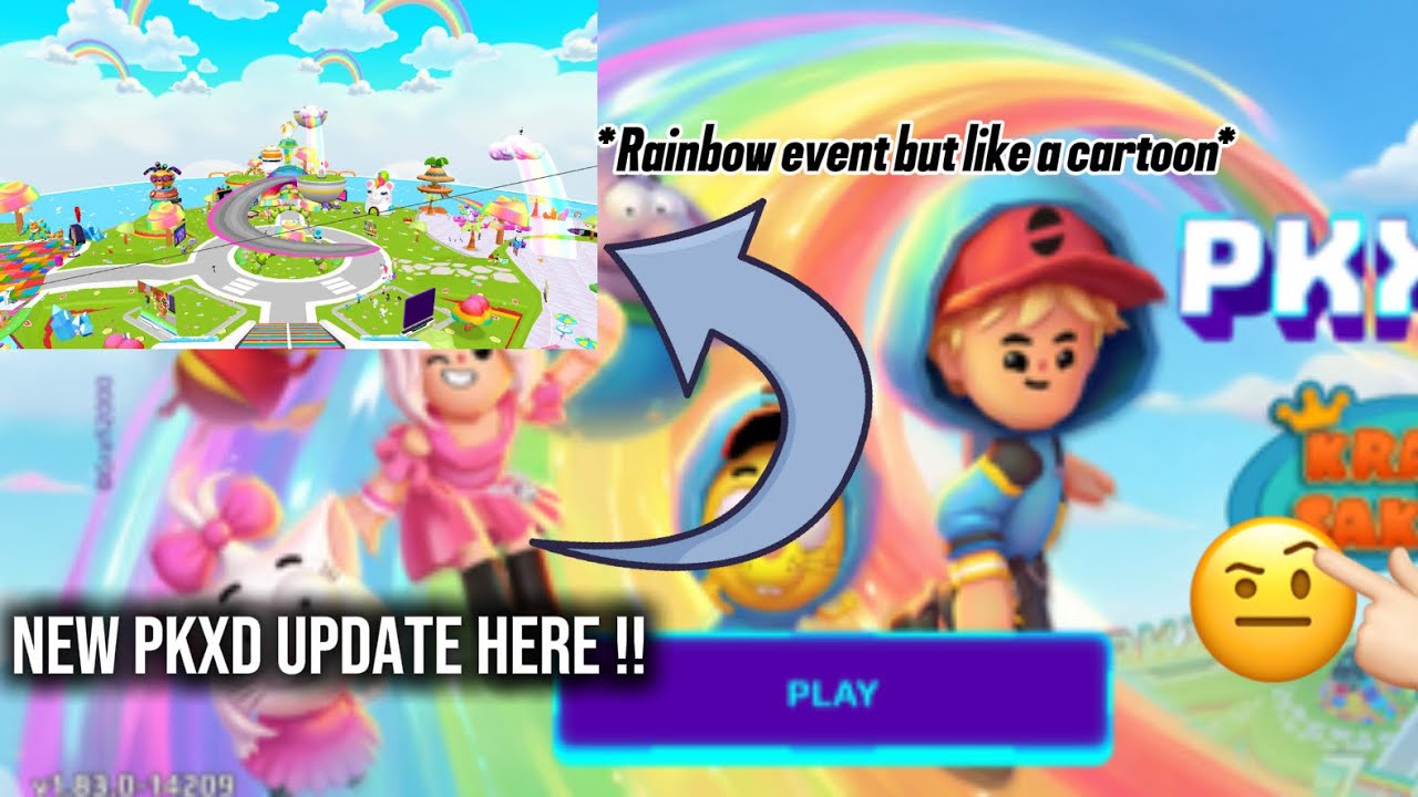 Pkxd update rainbow 🌈🤩