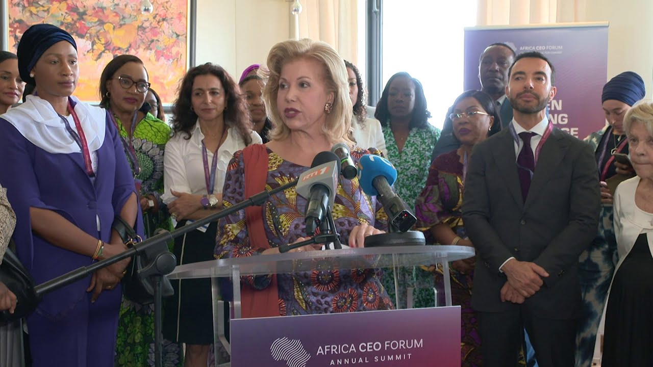 Dominique Ouattara aux côtés des femmes leaders à l’Africa CEO Forum 2025