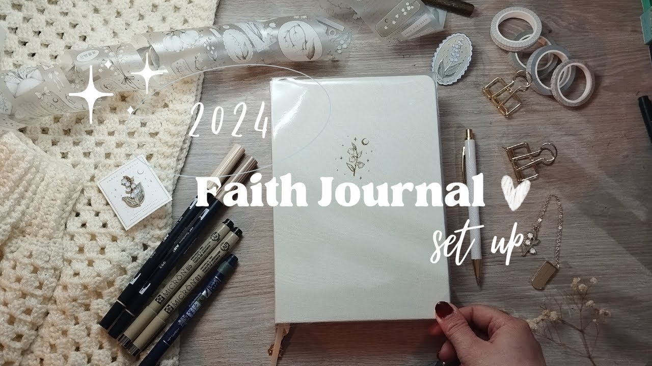 2024 Faith Journal Set Up