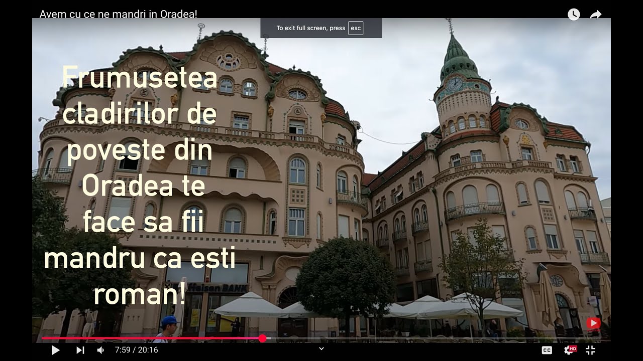 Avem cu ce ne mandri in Oradea!