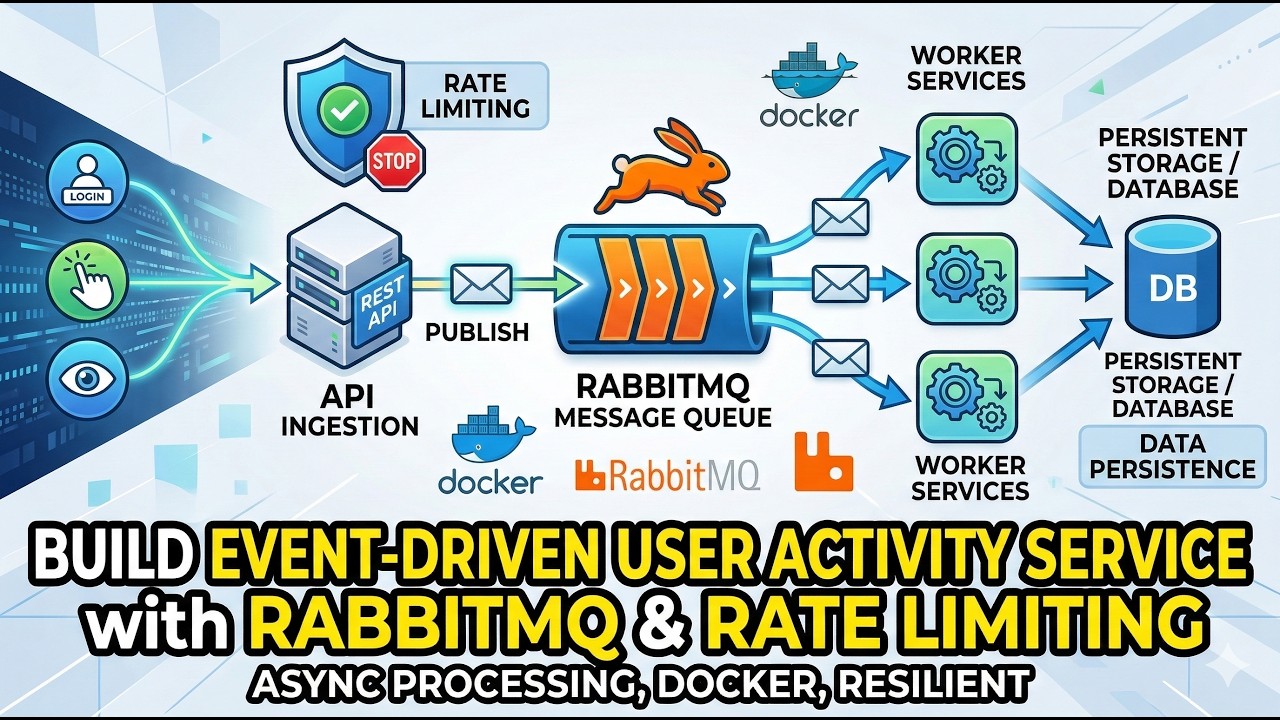 Build an Event-Driven User Activity Service with RabbitMQ and Rate Limiting