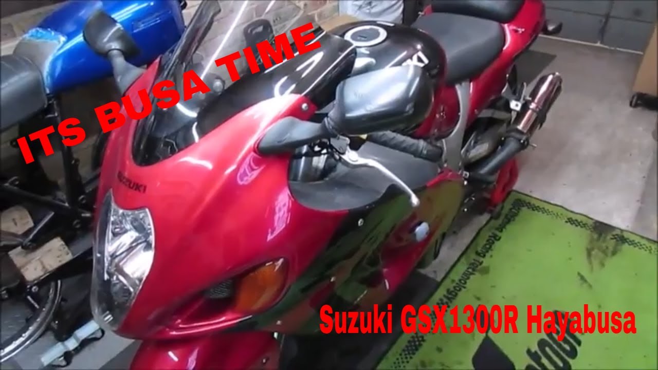 Suzuki GSX1300R Hayabusa — Разборка — Часть 1