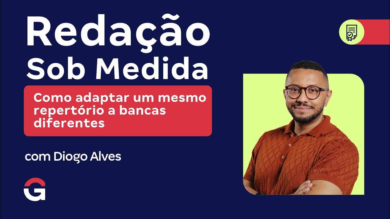 Redação Sob Medida | Como adaptar um mesmo repertório a bancas diferentes