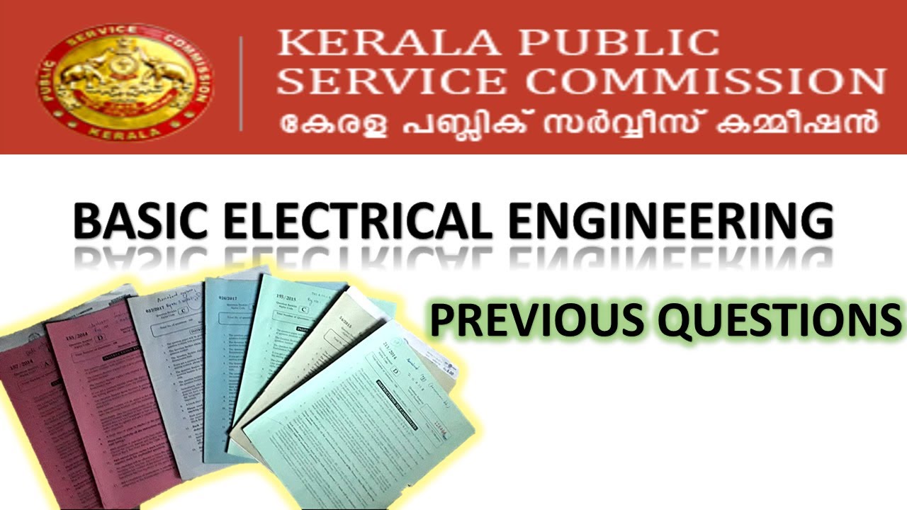 Kerala PSC | | Previous Questions| | SET-1 | |Basic Electrical Engineering| |