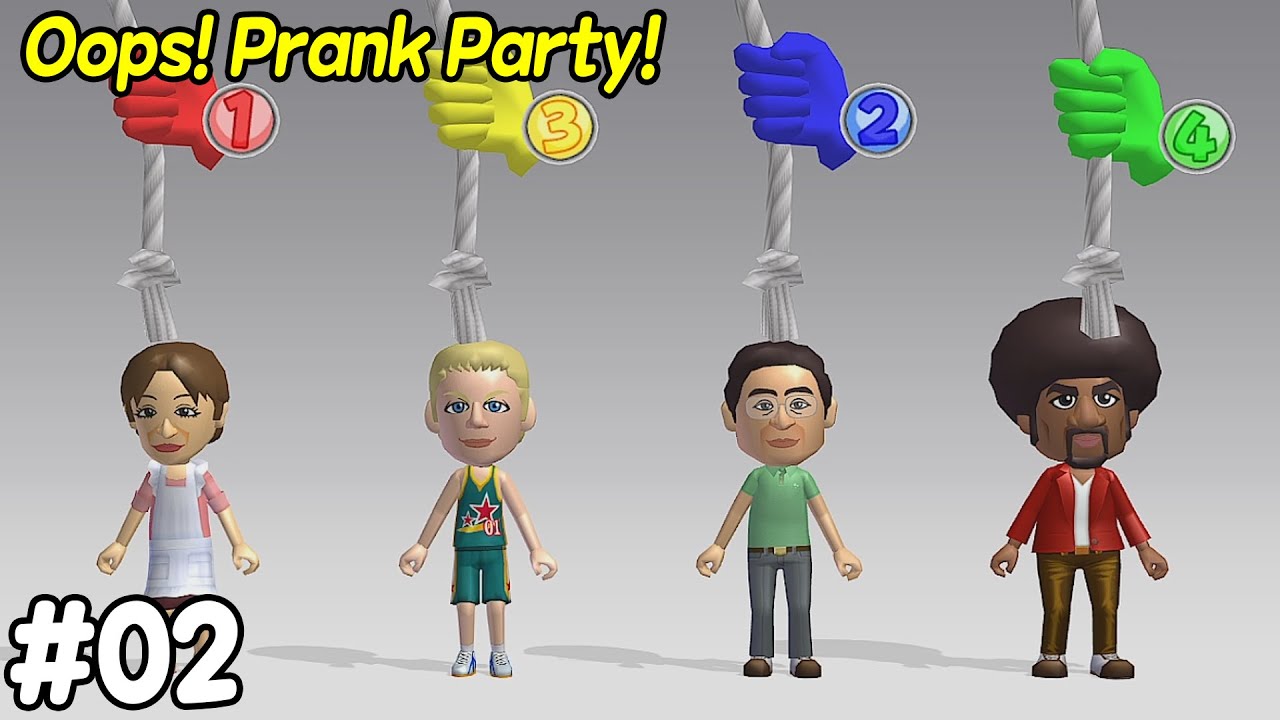 Oops! Prank Party Playthrough 2 [Wii] パーティーゲームボックス100