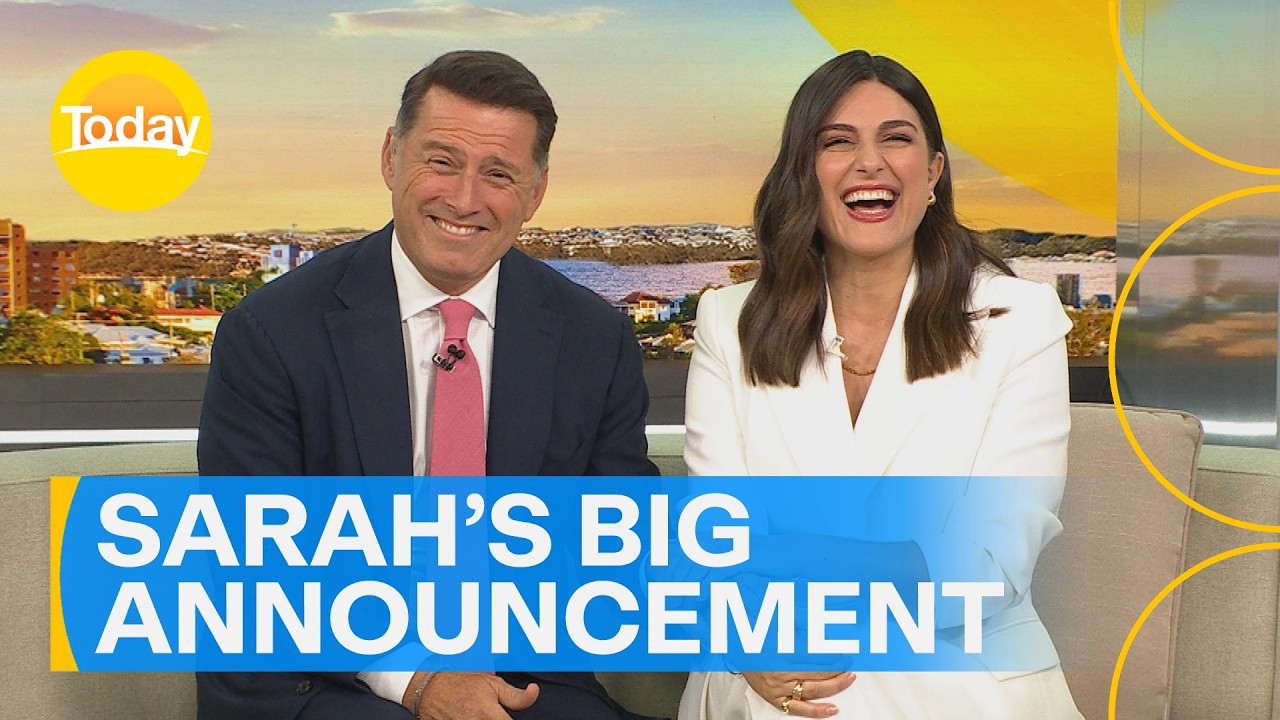 Sarah Abo reveals she's pregnant in emotional announcement | Today Show Australia