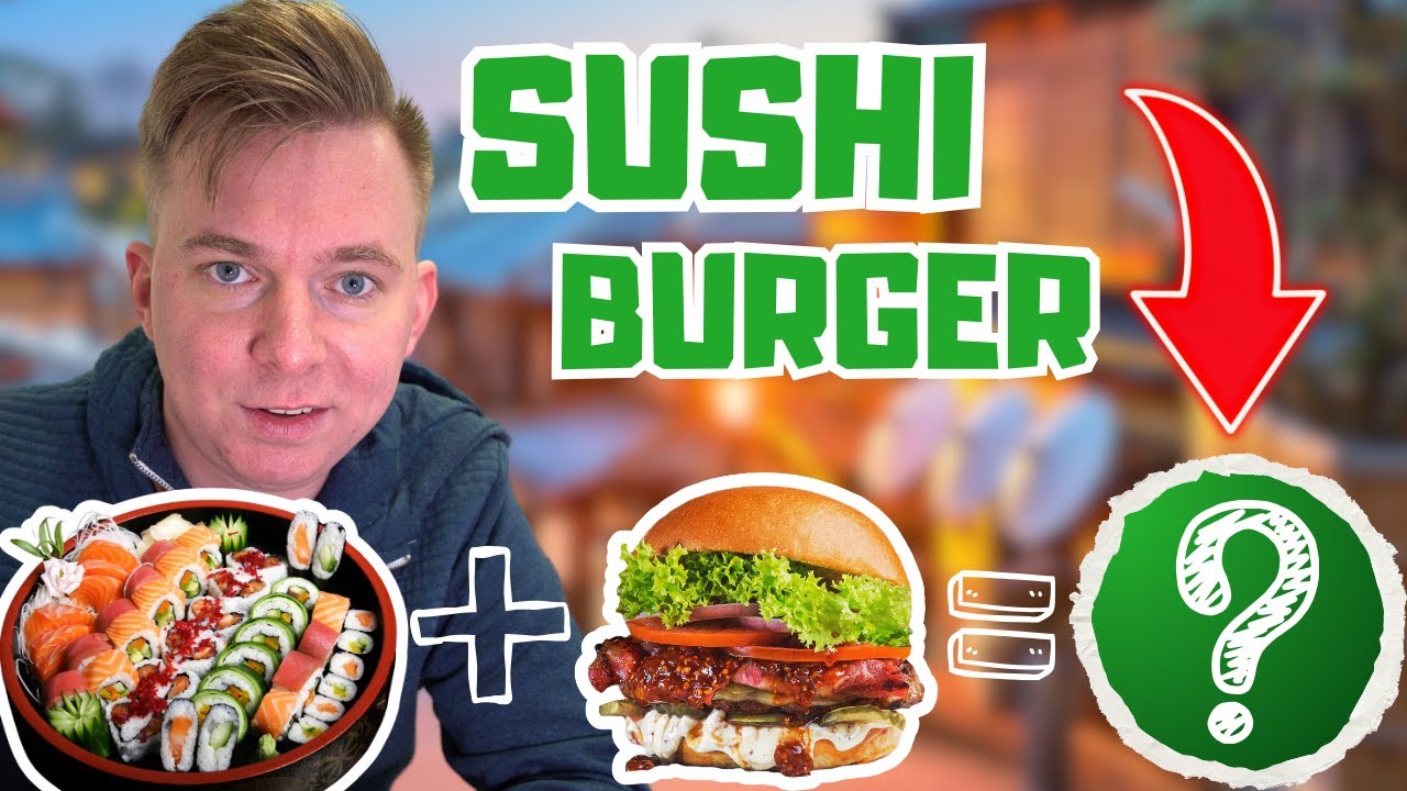 Co to jest SUSHI BURGER? Jak smakuje? Sprawdziłęm w Sushi Poke Go!