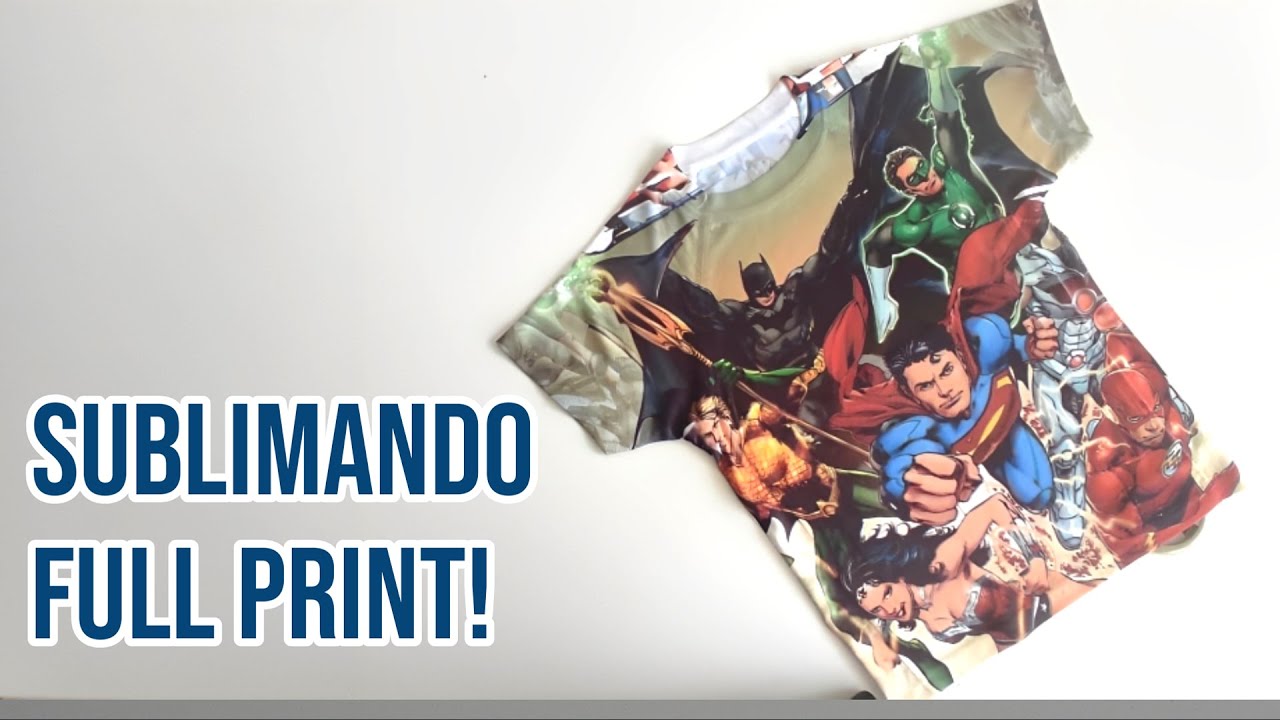 ¿Cómo sublimar full print?