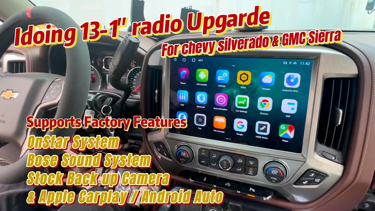 How to Upgrade Your Chevrolet Silverado / GMC Sierra with the Idoing Radio&ndash; Full Installation Guide!