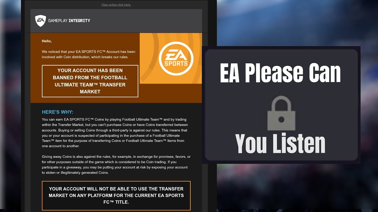 EA can you listen please