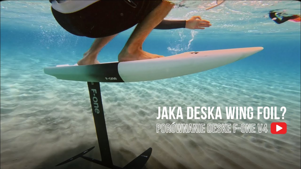 Jaka deska wing foil ? Przegląd kolekcji F-One Wing 24/25'