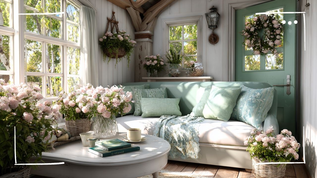 Shabby Chic English Country Interiors: Timeless Cottagecore Home Ideas 🦢✨