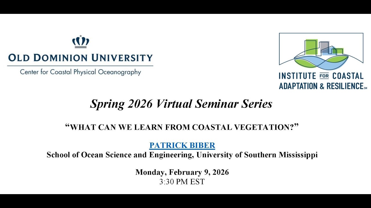 CCPO-ICAR Seminar Series - Patrick Biber (Feb 9, 2026)