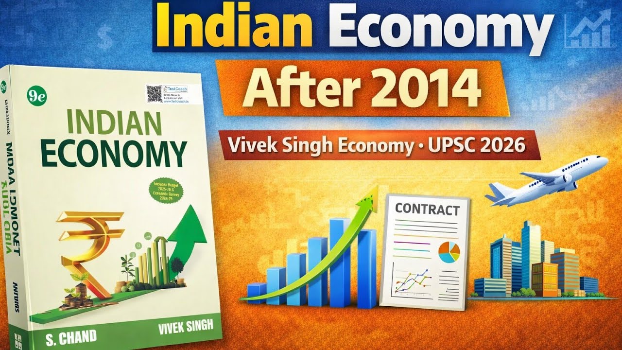 L1 | Chapter 7 | Vivek Singh Economy | Indian Economy after 2014 | UPSC 2026 | GS 3