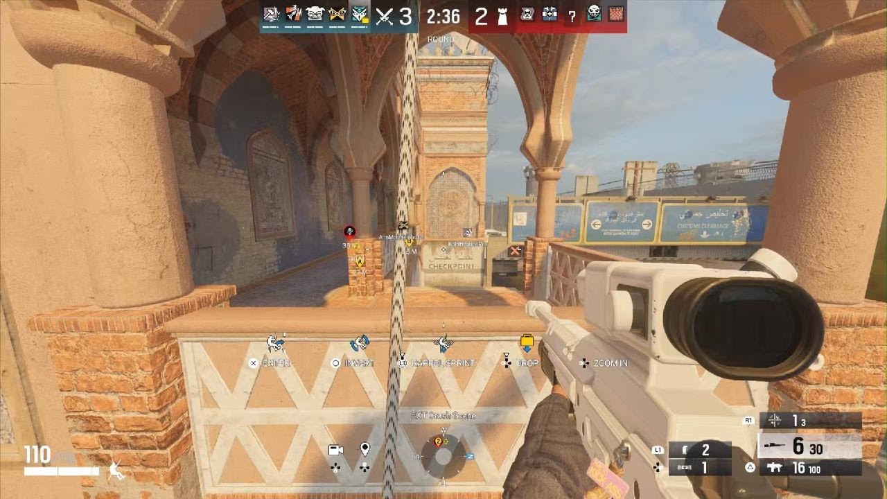 Tom Clancy's Rainbow Six Siege Crazy psychology game