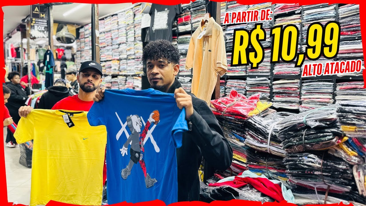 👕💰 FÁBRICA DE CAMISETAS | BERMUDAS E BLUSAS DE FRIO NO BRÁS SP | ALANZINHO MULTIMARCAS 💰👕