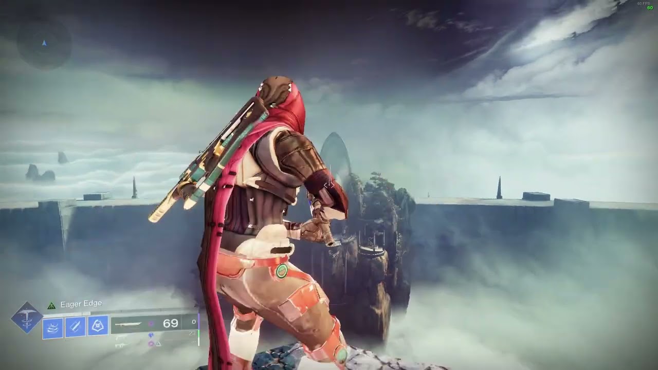 Learning Hunter Shatter Skating in Last Wish Raid