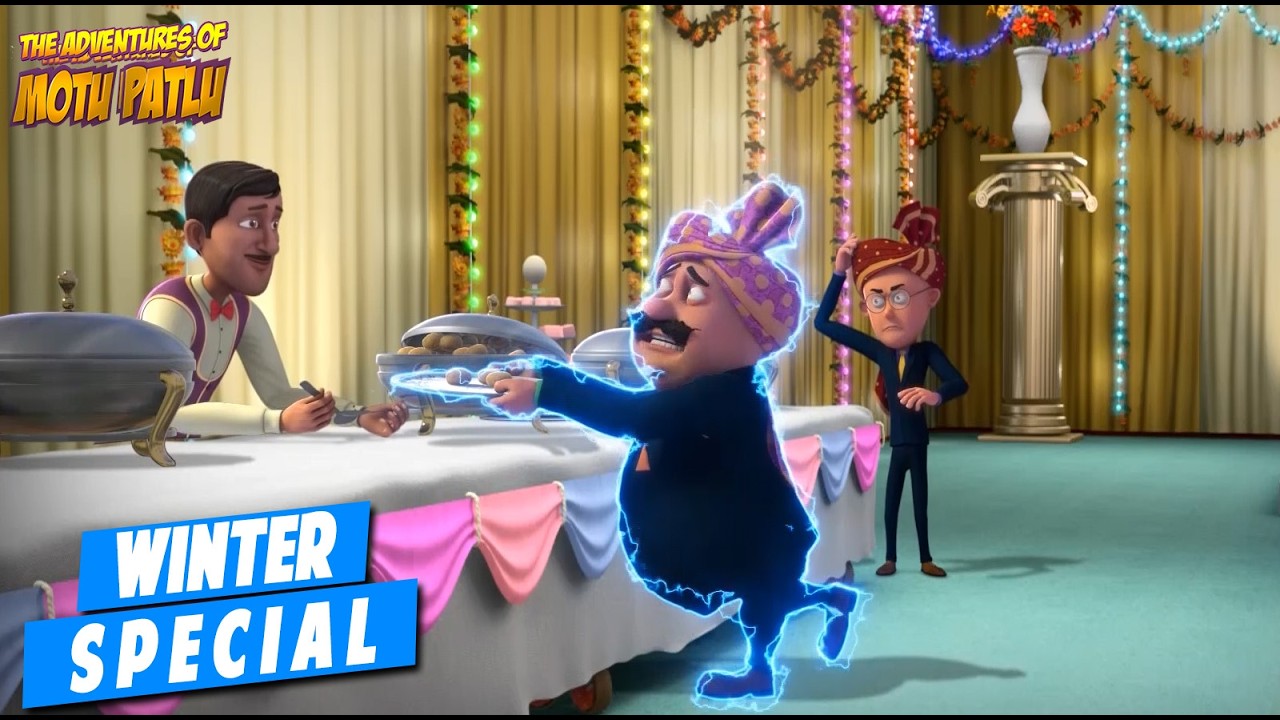 Motu Patlu : Motu Patlu Gaye Shaadi Main | Winter Special | Hindi Cartoon Motu Patlu