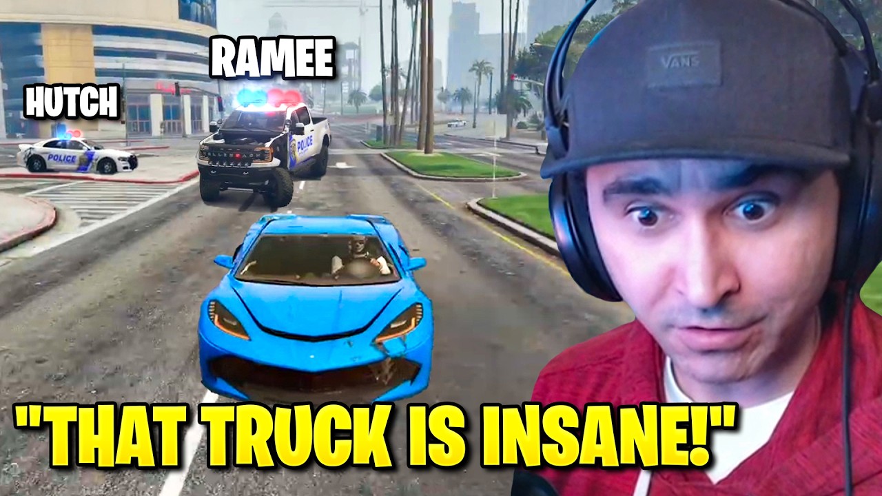 Summit1g Steals RARE New Car & Gets Chased By TOP 3 Cops! | ProdigyRP 2.0