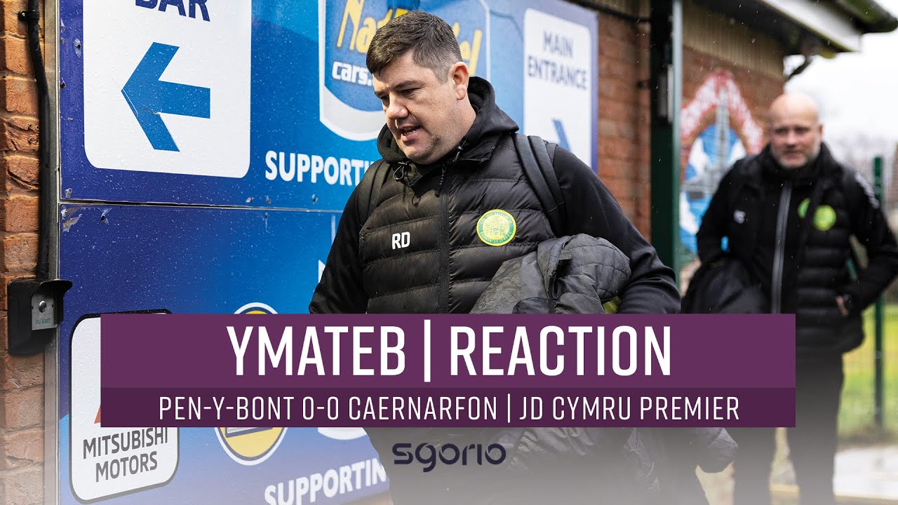 Ymateb | Reaction: Pen-y-bont 0-0 Caernarfon | JD Cymru Premier