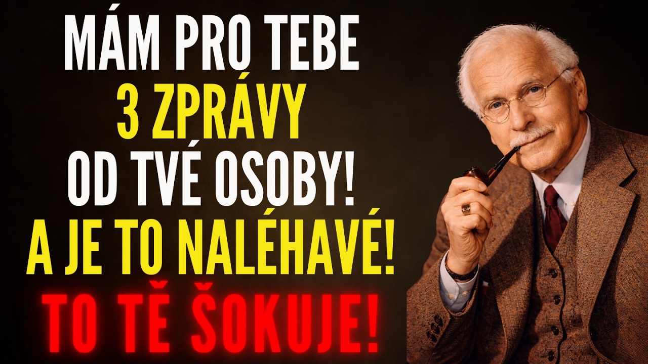 Mám Pro Tebe 3 Zprávy Od Tvé Osoby – A Je To Naléhavé, Šokuje Tě To! || Carl Jung