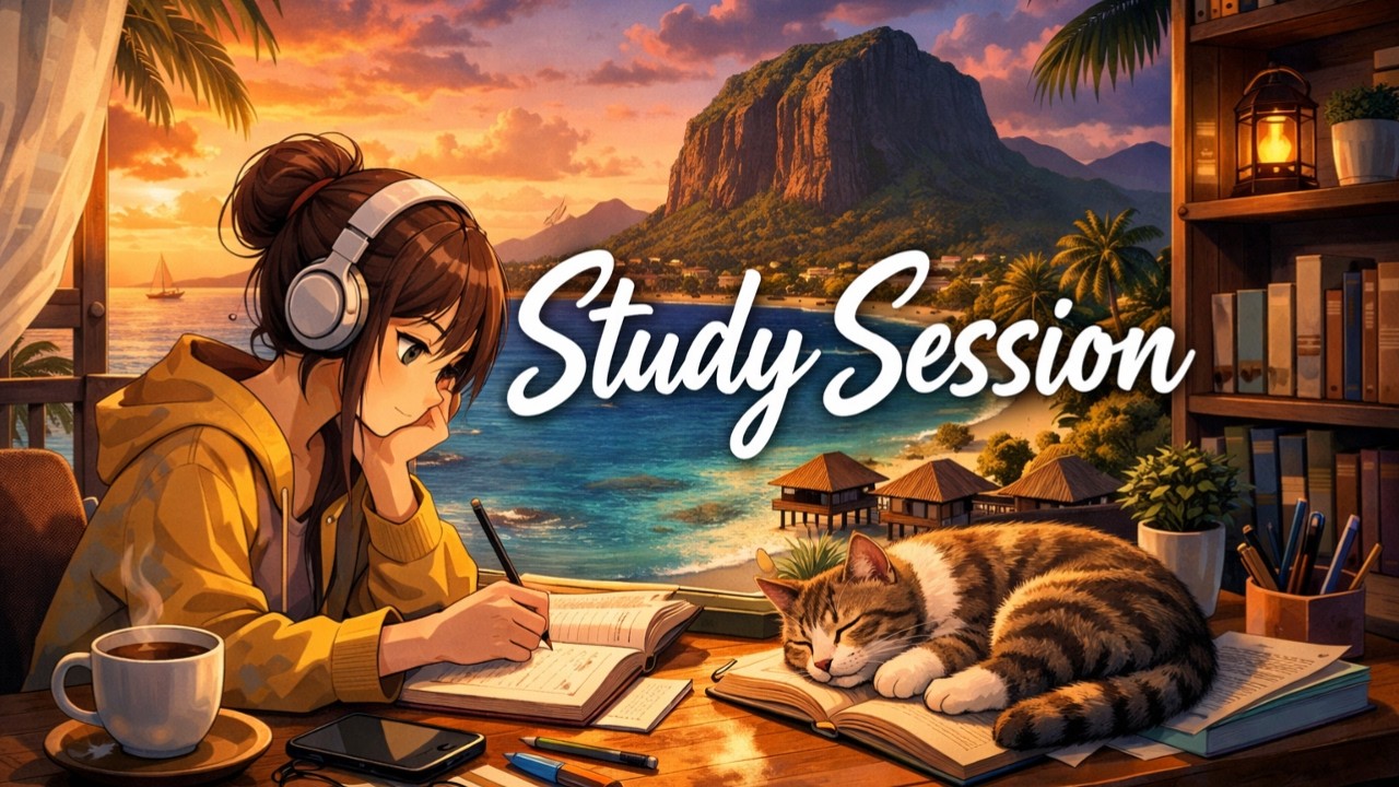 Study Session - 1 Hour Lofi Hip Hop Beats to Focus, Relax & Work | Calm Background Music