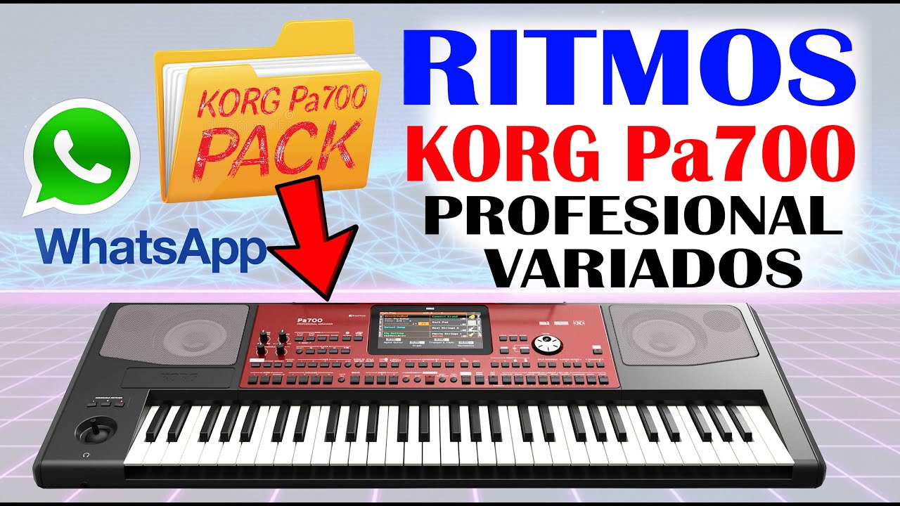 RITMOS CRISTIANOS KORG PA 700   - (DEMOSTRACIÓN ) - (No te lo pierdas)