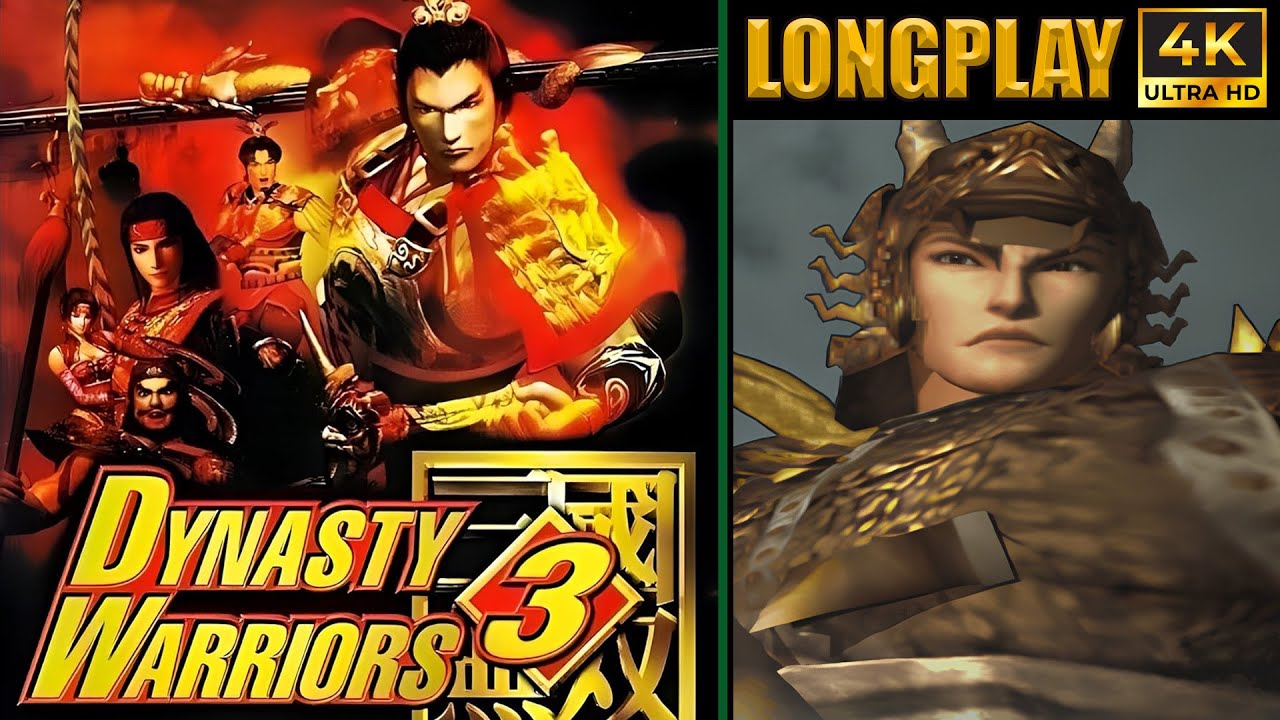 Dynasty Warriors 3 Longplay | Ma Chao - Full Game Walkthrough | No Commentary PS2 4K