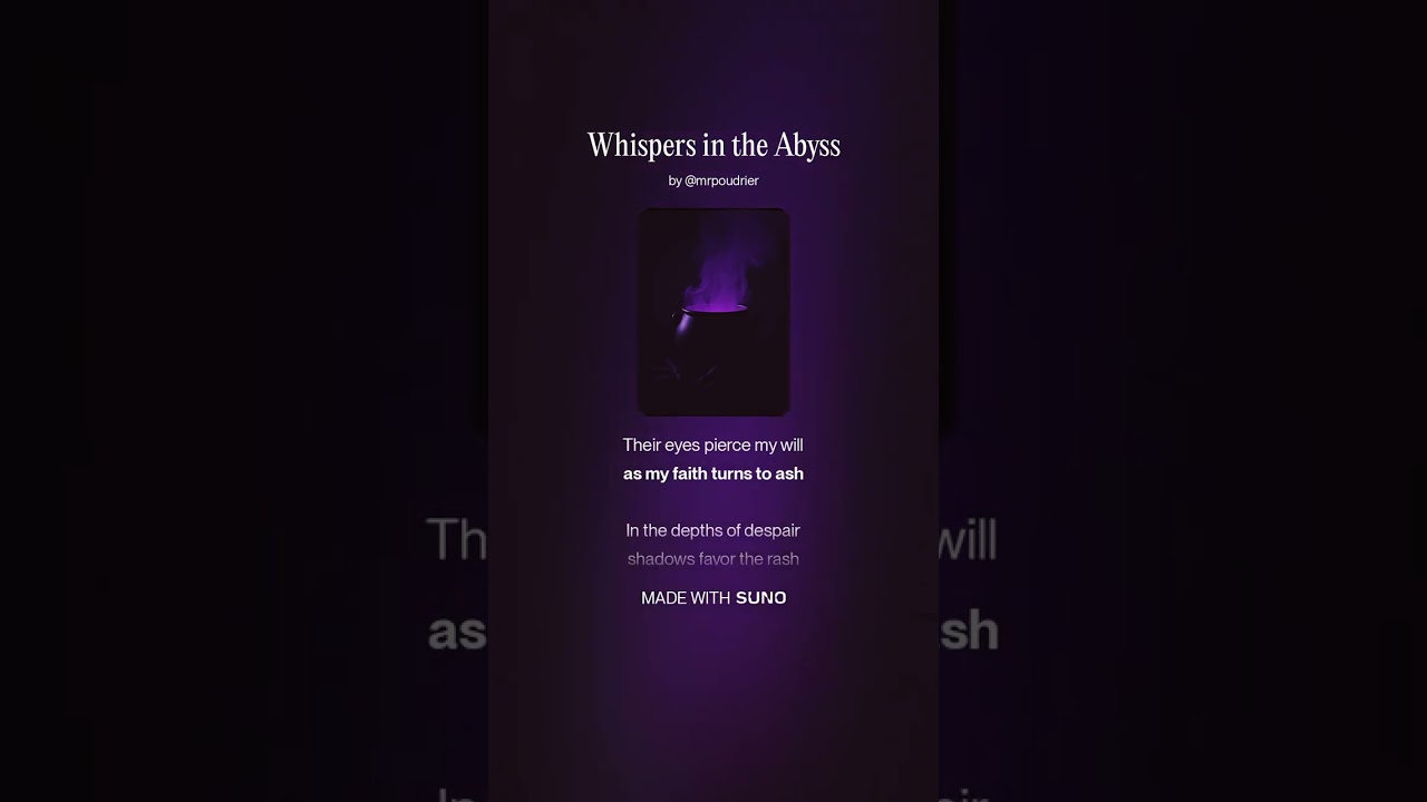 Matt Poudrier - Whispers in the Abyss