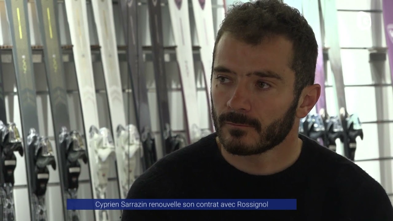 Reportage - Cyprien Sarrazin renouvelle son contrat avec Rossignol
