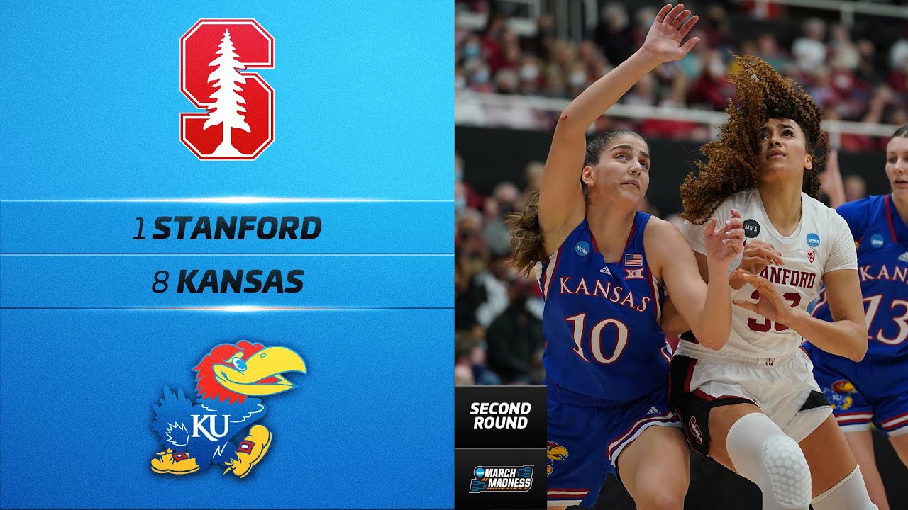 Stanford vs. Kansas - Women’s NCAA tournament second-round highlights