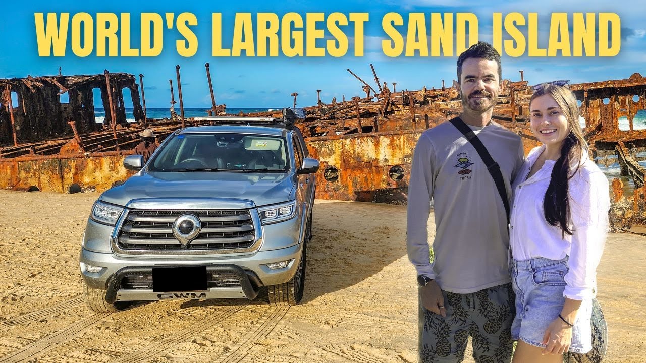 4 Days on the WORLD'S LARGEST sand island! K'gari Travel VLOG