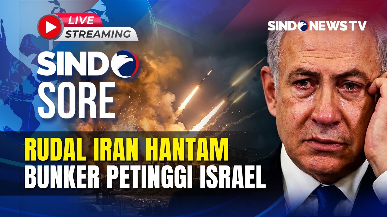 🔴Rudal Iran Hantam Bunker Petinggi Israel | LIVE | SINDO SORE | 10/03