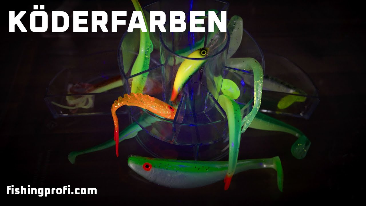 Köderfarben für Raubfische - Fishingprofi