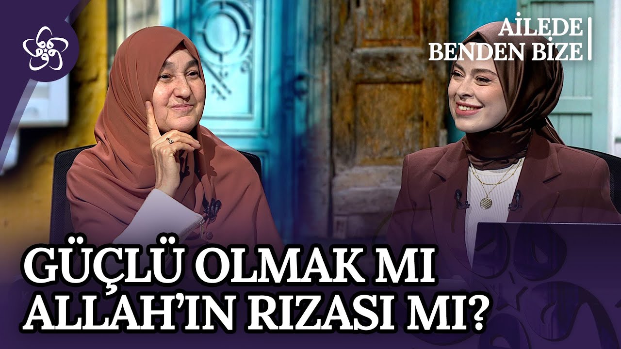 Saliha Erdim | Hayatta Hep Güçlü Olmak Zorunda mıyız? | Ailede Benden Bize
