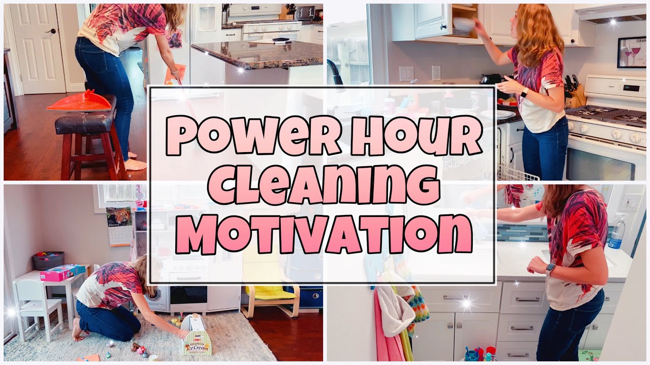 Power Hour Cleaning 2020 | Cleaning Motivation You Need to GET IT ALL DONE!