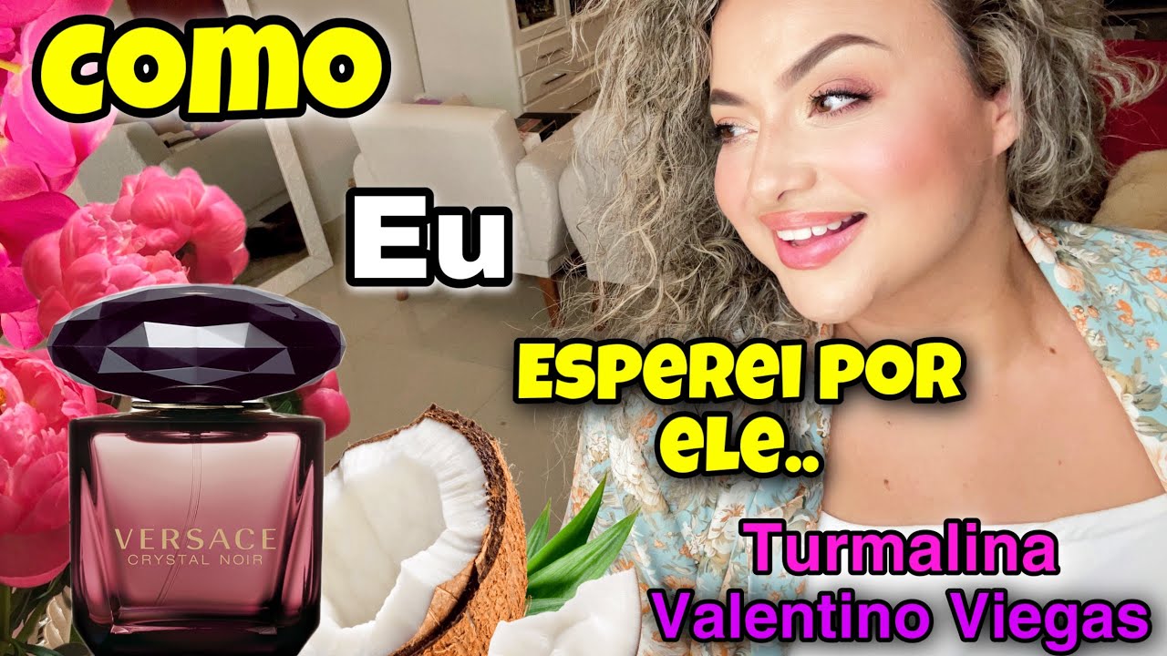 Turmalina Valentino Viegas - Inspirado em Crystal Noir Versace