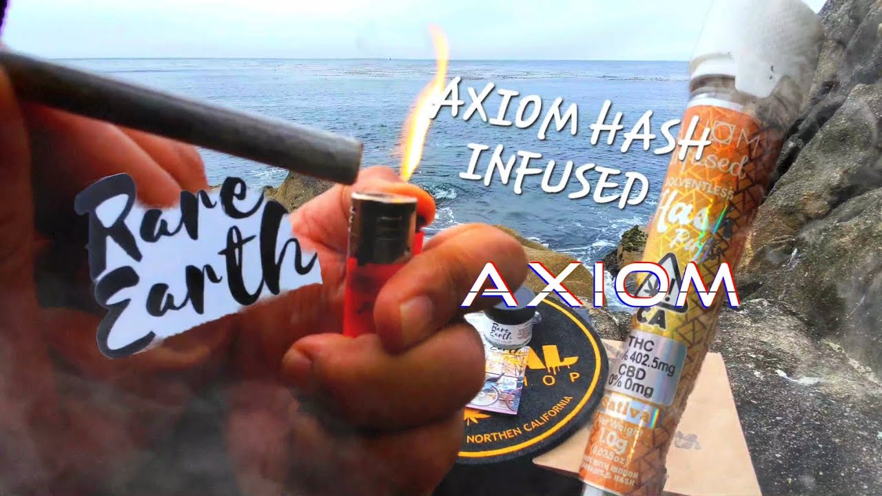 Hash infused preroll from AXIOM!