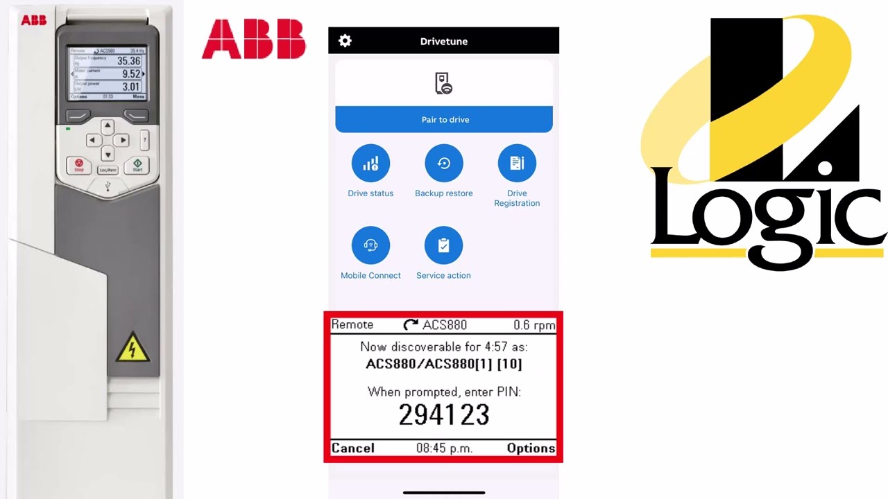 ABB Drivetune - Get Connected