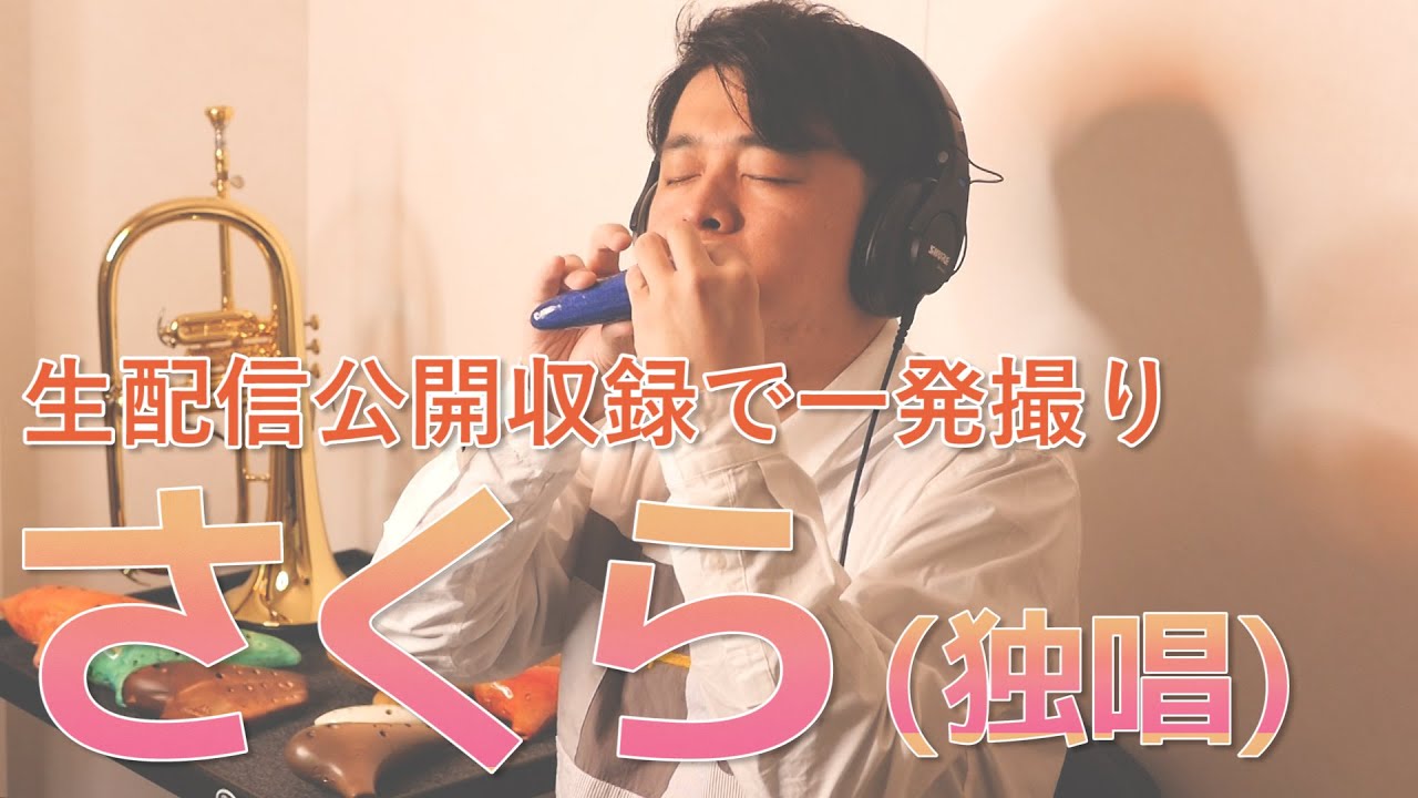 森山直太朗 -「さくら(独唱)」/ Ocarina by Tomohiro Ibaraki