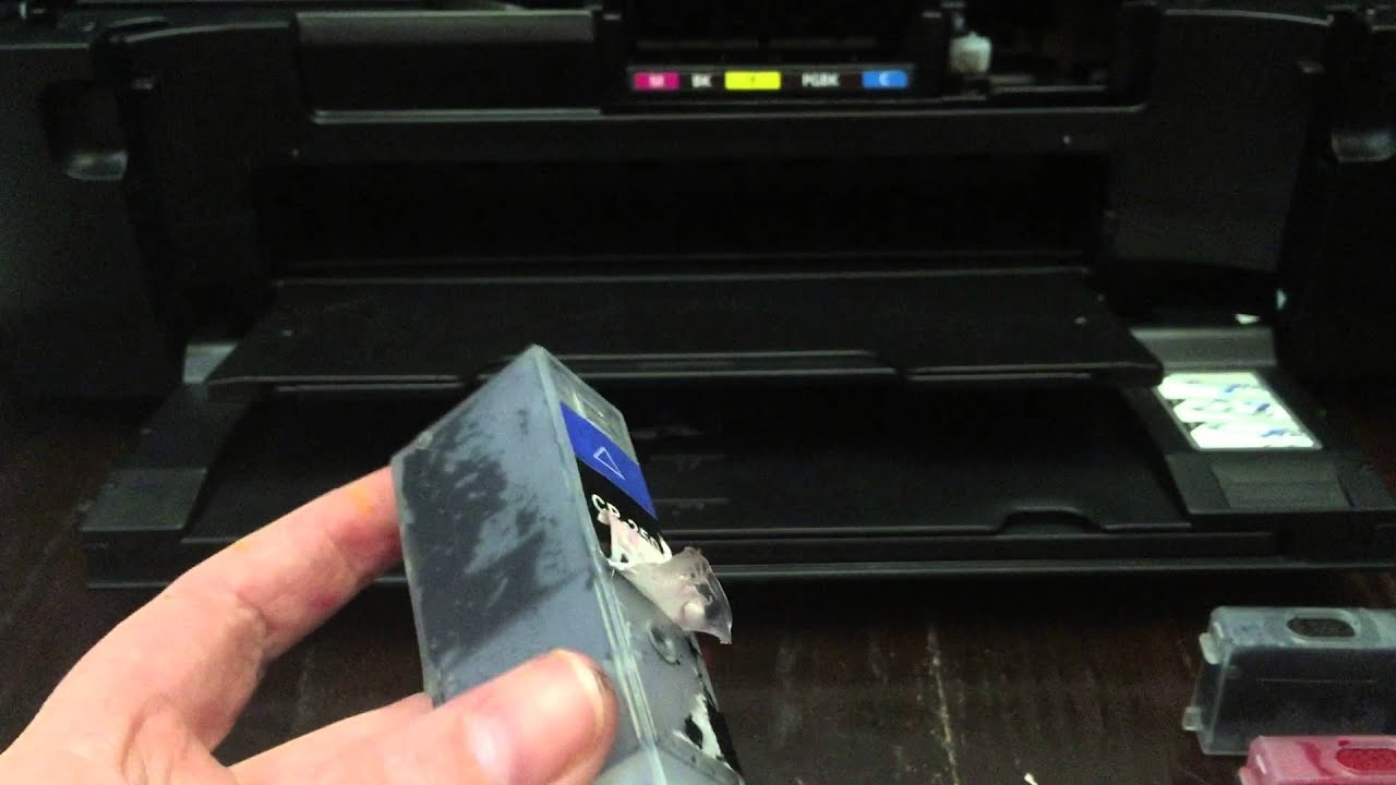 How to refill your cartridges on your edible image printer and test print tutorial