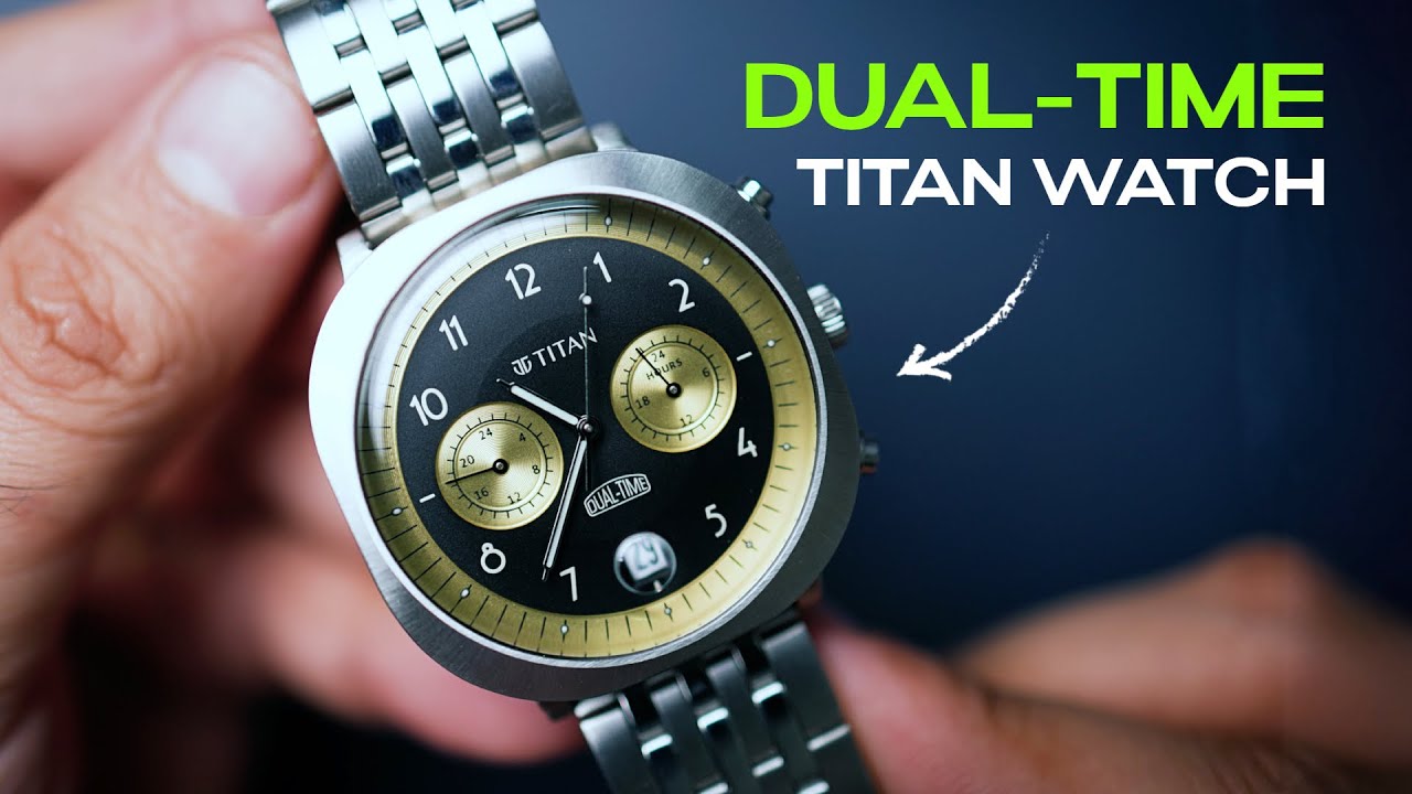 Titan Dual-time Quartz Watch | Only Rs.6000 🔥