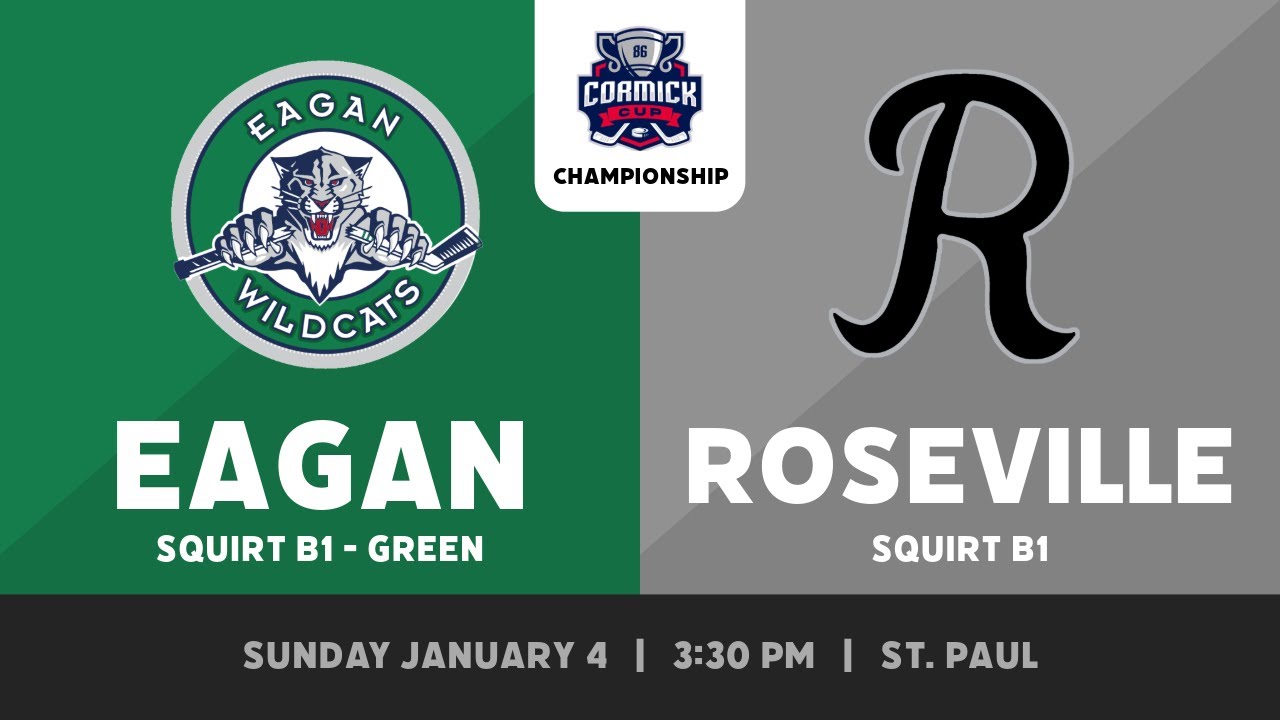 Eagan Squirt B1 Green vs. Roseville Squirt B1