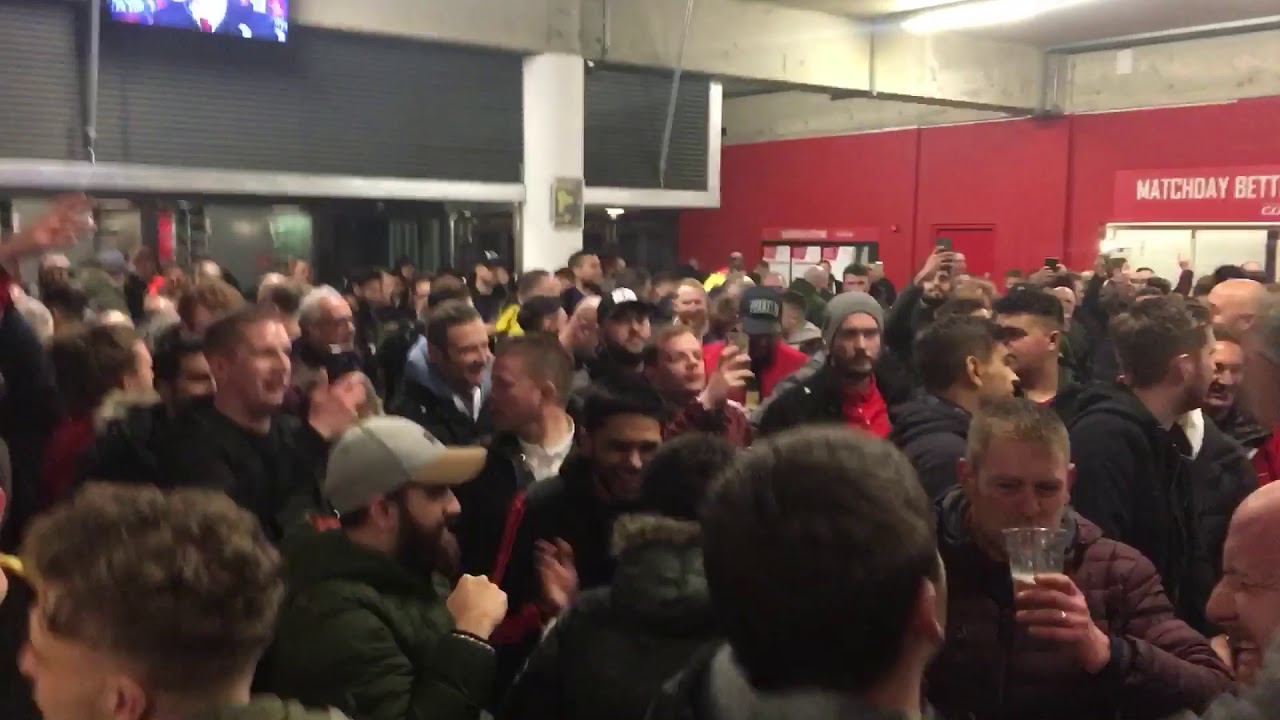 Ole’s at the Wheel Man United fans Arsenal Away FA Cup 2019
