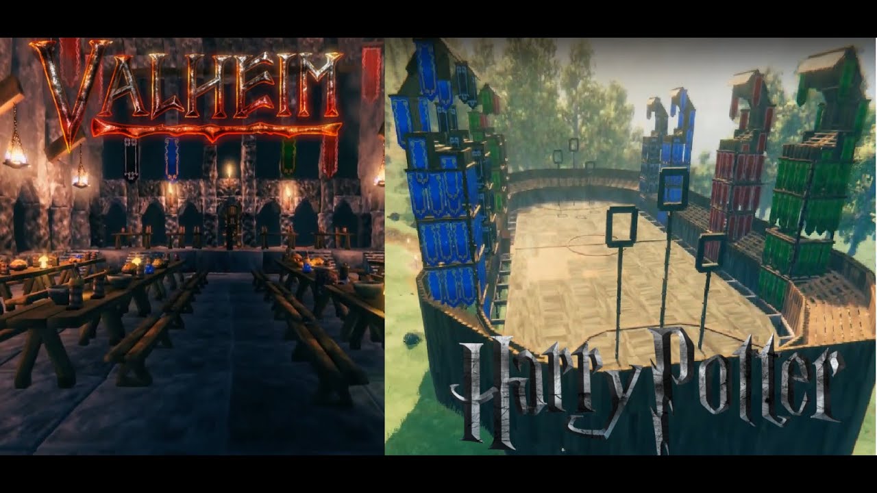 I build Hogwarts in Valheim
