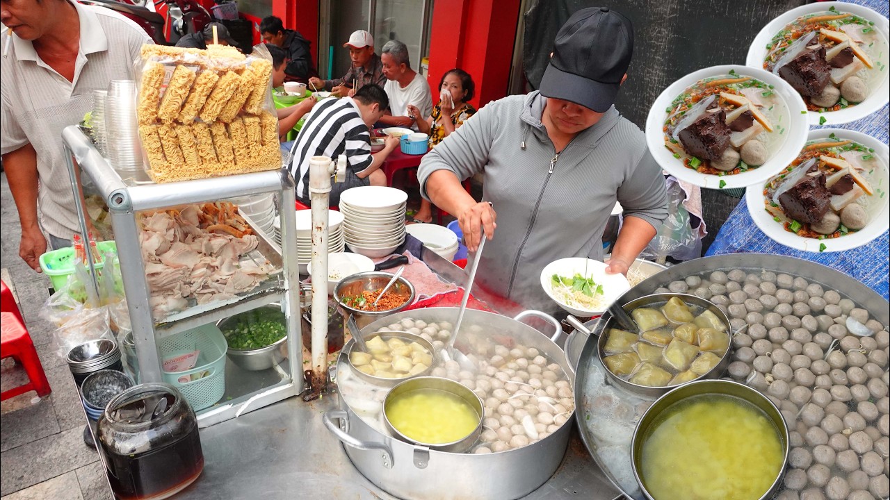 Nhiều người nói trung vào nước lèo sẽ không ngon nhưng chỗ này ngày nào cũng đông khách