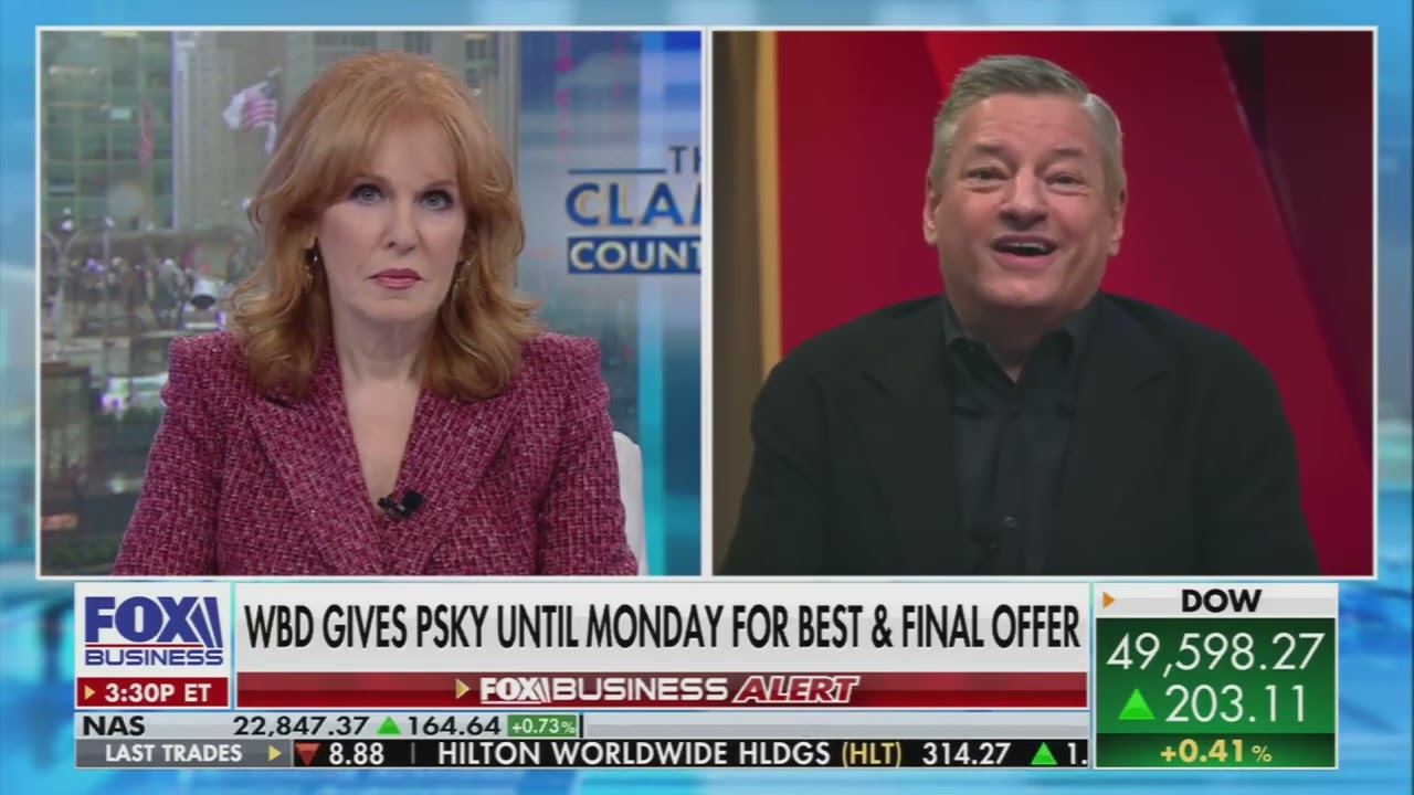 Netflix's Ted Sarandos Blasts James Cameron & Defends $83B WBD Bid