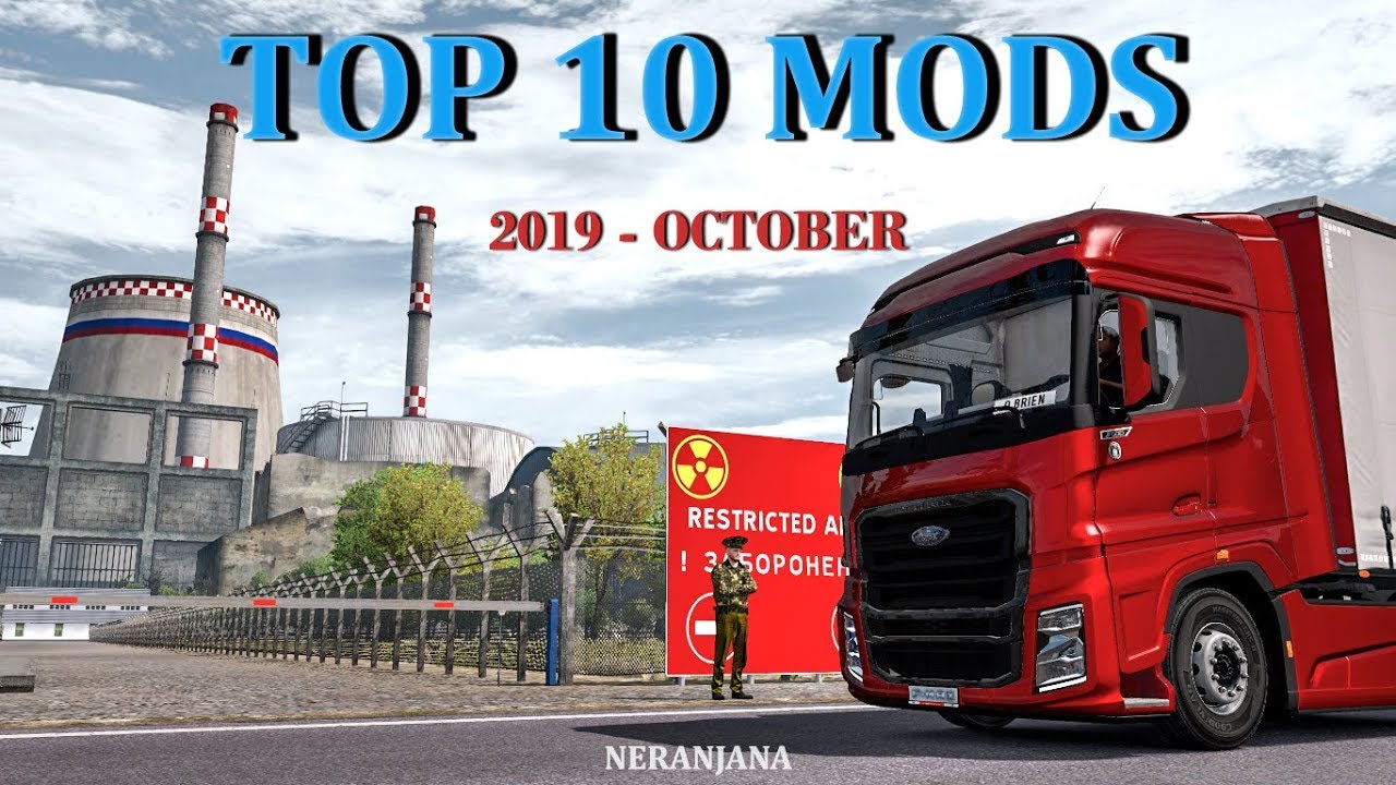 TOP 10 ETS2 MODS - OCTOBER 2019 | Euro Truck Simulator 2 Mods