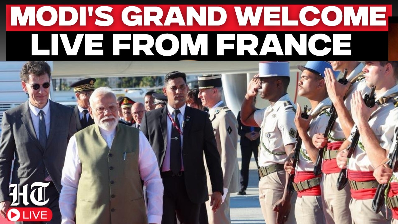 LIVE | PM Modi Receives Grand Welcome From Indian Community in Nice,France Ahead of G7 Summit 2026