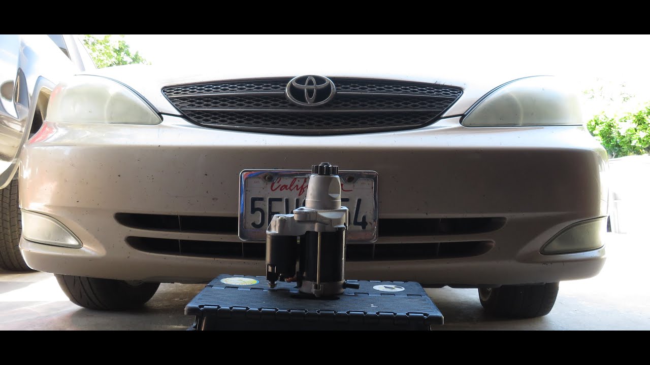 Toyota Camry 2004 года — замена стартера
